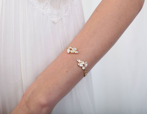 Excited to share the latest addition to my #etsy shop: Bridal cuff bracelet https://etsy.me/3vQESiQ #gold #silver #yes #no #women #stone #hook #wedding #bohohippie Wedding Arms, Wedding Cuff Bracelet, Bridal Cuff Bracelet, Bridal Bracelets, Arm Bangles, Climbing Earrings, Bridal Cuff, Wedding Cuff, Bridal Accessory