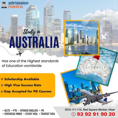 Study in AUSTRALIA Has one of the Highest standards of Education worldwide • Scholarship Available • High Visa Success Rate • Gap Accepted for PG Courses Meanwhile, Admission Mantra welcomes all the applicants and we are confident in our best result. #𝐘𝐨𝐮_𝐜𝐚𝐧_𝐛𝐞_𝐭𝐡𝐞_𝐍𝐞𝐱𝐭 #ProjectManagementCourse #AdmissionMantra #AdmissionMantraConsultant #SuccesskaMantra #Canadavisa #idpindia #IELTSCoaching #IELTSlisteningtips #IELTSReadingtips #IELTSspeakingtips #OverseasEducation #PTE #StudyAbroad #Stu... Student Survival Kits, Project Management Courses, Writing A Persuasive Essay, Study In Australia, Critical Essay, Student Life Hacks, Persuasive Essays, Distance Education, Overseas Education