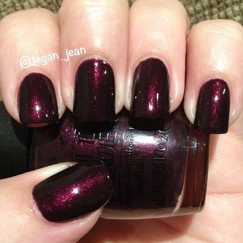 Opi Black Cherry Chutney, Cherry Chutney, Opi Black, Opi Nail Colors, Nail Polish Art, Polish Colors, Colorful Nail Designs, Pedicures, Fabulous Nails