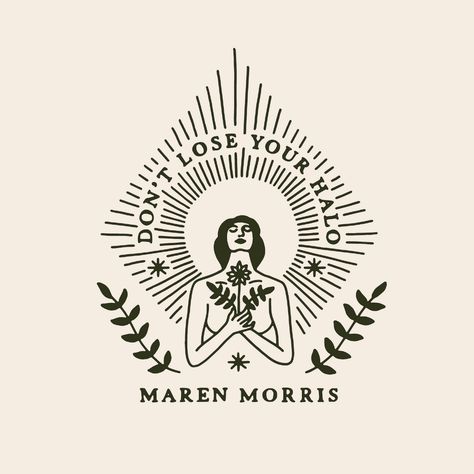 Artist Merch, Logo Foto, Maren Morris, Branding Illustration, Tattoo Flash Art, Flash Art, Minimalist Logo Design, Unique Logo, 로고 디자인