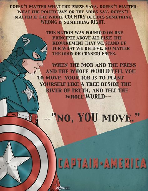 Captain America Captain America Speech, Captain America Quotes, America Poster, Well Spoken, Lincoln Quotes, Sharon Carter, Marvel Quotes, Team Cap, Peggy Carter