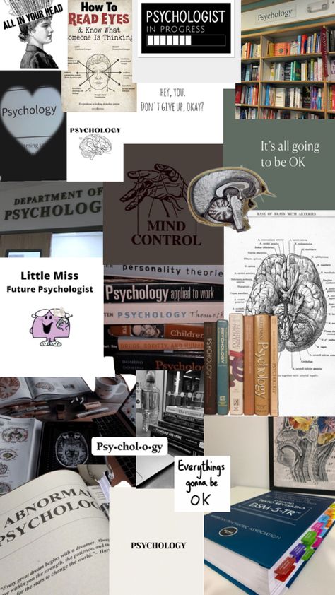 Female Psychologist Aesthetic, Psychology Wallpaper, College Student Hacks, Psychology Studies, Career Vision Board, Psychology Student, Student Hacks, University Life, College Study