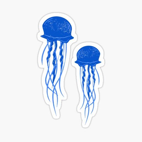 Jellyfish Sticker, Handwriting Practice Paper, Jellyfish Design, Rock Hill, Blue Jellyfish, Jellyfish, Science Poster, Top Artists, Stranger Things Fanart