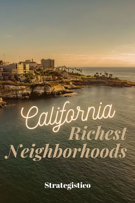 To find the richest neighborhoods in California for 2021, we researched all of the data on household income, cost of living, and real estate values to uncover our answer. The wealthiest areas usually also mean the most desirable, so we tried to understand why these neighborhoods are so sought after as well. #California #Californiadream #Richincalifornia #Californiarichneighborhoods California Real Estate, Cost Of Living, Craft Fair, Luxury Real Estate, Home Values, The Neighbourhood, Real Estate, California