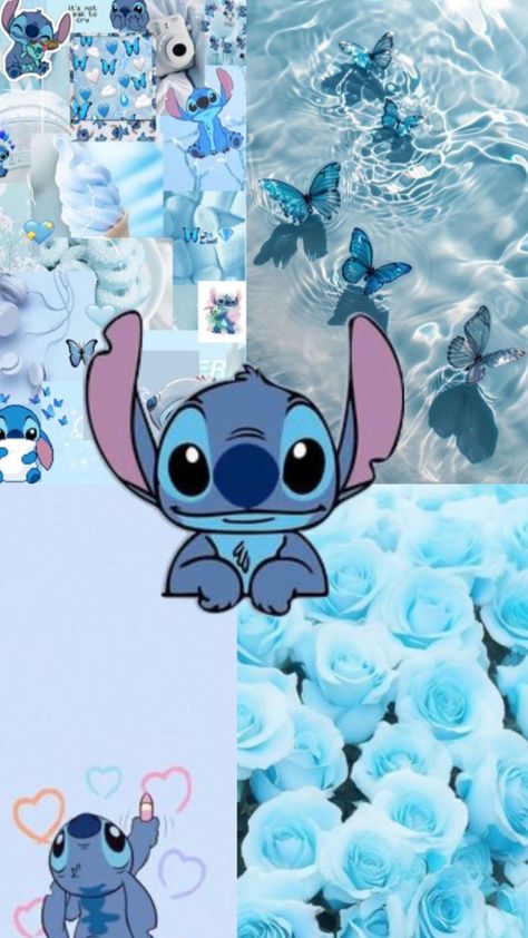 Stitch Lockscreen Phone Wallpapers, Preppy Stitch, Wallpaper Stitch, Angel Lilo And Stitch, Aesthetic Tumblr Backgrounds, Lilo And Stitch Characters, Disney Room Decor, Lilo And Stitch Drawings, Stitch Character