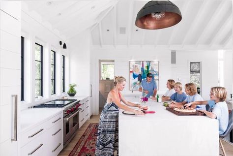 A Family-Scaled Home | HGTV Jenny Keenan Design, Four Bunk Beds, European White Oak Floors, Contemporary Fire Pit, Smart Chic, California Modern, Charleston Homes, Intracoastal Waterway, Home Goods Store