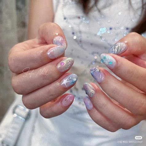 #Nailinspiration #cute #newjeans #nailinspo Newjeans Nail, Newjeans Nails, Idol Nails, Nail Tech, Get Up, Nails Inspiration, Cute Nails, Nail Ideas, Nail Inspo