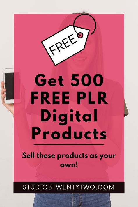 500 Free PLR Digital Products! Spiritual Digital Products, Digital Product Template, Free Digital Products To Sell, Free Plr Digital Products, Mrr Digital Products, Plr Digital Products, Digital Products Ideas, Plr Products, Pinterest Affiliate