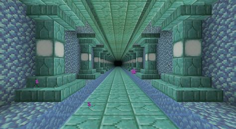 Minecraft Tunnel Entrance Ideas, Minecraft Tunnel Ideas, Nether Tunnel, Minecraft Tunnel Designs, Minecraft Tunnel, Minecraft Creative Ideas, Minecraft Building Designs, Minecraft Underwater, Minecraft Underground