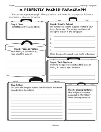 A Perfectly Packed Paragraph, Lesson Plans - The Mailbox Paragraph Writing Topics, Teaching Paragraphs, Teaching Paragraph Writing, Paragraph Writing Worksheets, Paragraph Worksheets, Writing Composition, Narrative Writing Activities, Persuasive Speech, Writing Essays