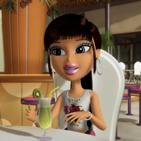 Bratz Doll Rock Angels, Bratz Tv Show, Yasmin Bratz Rock Angels, Bratz Rock Angelz Sasha, Bratz Rock Angels Movie, Bratz Yasmin, Bratz Characters, Bratz Doll Sasha Meme, Y2k Profile Picture