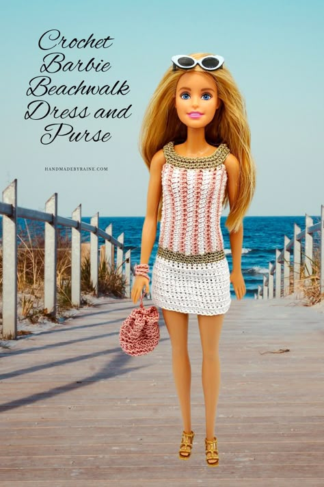 Crocheted Barbie Doll Clothes, Crochet Barbie Accessories Patterns Free, Free Crochet Barbie Patterns, Crocheted Barbie Clothes Patterns Free, Crocheted Barbie Clothes, Thread Crochet Patterns Free Size 10, Crochet Barbie Clothes Patterns Free Easy, Barbie Crochet Free Patterns, Free Barbie Crochet Patterns