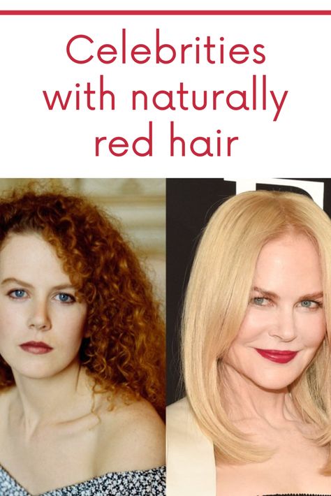 10 celebrities you didn't know were actually redheads Red Head Celebrity, Red Head Celebrities, Red Hair Going Grey, Naturally Red Hair, Celebrities With Red Hair, Famous Redheads, Natural Auburn Hair, Red Hair Celebrities, Reddish Hair