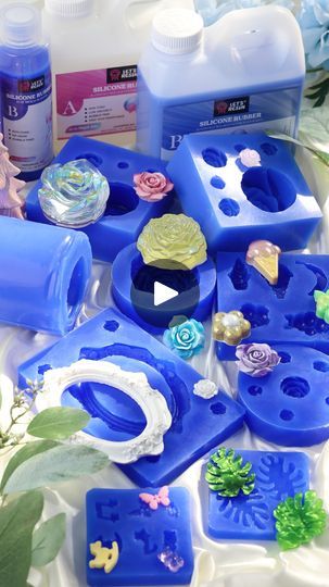 6K views · 250 reactions | Let's Resin 30A Silicone Rubber Kit | 🤩Hello sweeties! Have a wonderful day! Let's return to silicone rubber for today's film and enjoy the mold-making process by pouring with our blue... | By Let's Resin | Facebook Silicone Rubber Mold, Have A Wonderful Day, Wonderful Day, Mold Making, Silicone Rubber, Molding, Wonder, Let It Be, Film