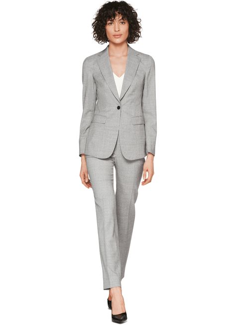 Light Gray Suit, Light Grey Suit, Light Grey Suits, Grey Suit, Slim Fit Jackets, Timeless Wardrobe Staples, Grey Trousers, Graduation Outfit, Women Formals