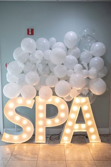 Medical Spa Grand Opening, Spa Grand Opening Party Ideas, Spa Grand Opening, Grand Opening Party, Medical Spa, Marquee Letters, Med Spa, 11th Birthday, K Beauty