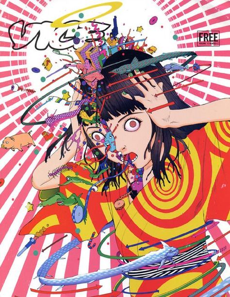 Shintaro Kago, Japanese Horror, Japanese Illustration, Juxtapoz Magazine, Ethereal Art, Sci Fi Art, Surreal Art, Horror Art, Chiffon Top