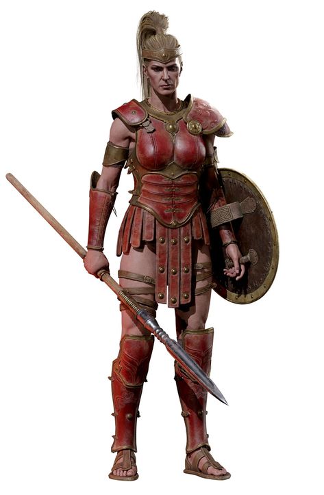 Female Hoplite, Greek Warrior Woman, Gladiator Female, Diablo Characters, Diablo 2 Resurrected, Diablo Ii, Warrior Concept Art, Ancient Armor, Amazon Warrior