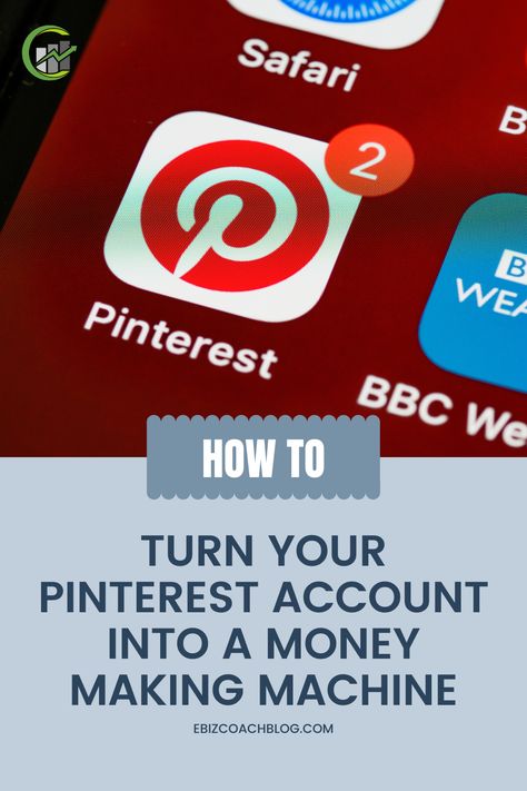 Looking to make some extra cash? Check out our latest blog post on how to earn money on Pinterest! #PinterestProfits #PinToProfit #MonetizeYourPins Earn Money On Pinterest, Money On Pinterest, Money Making Machine, How To Earn Money, Cash Out, Media Platform, Pinterest Account, How To Turn, Extra Cash