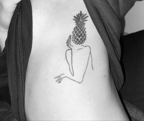 Pineapple Tattoos For Women, Pineapple Tattoo, Inspirational Tattoos, Geometric Tattoo, Tattoos For Women, Pineapple, Tattoos