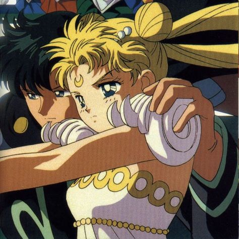 Love it when they fight together <3 Sailor Moon R, Neo Queen Serenity, Moon Icon, Arte Sailor Moon, Sailor Scout, Minako Aino, Sailor Moon Usagi, Sailor Moon Aesthetic, Sailor Pluto