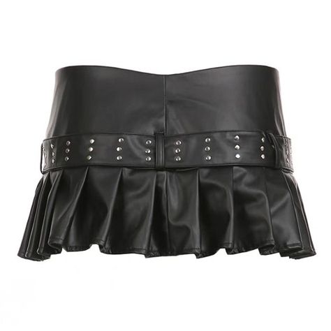 Y2K Black Leather Micro Skirt Upgrade your wardrobe with our Y2K Black Leather Micro Skirt. Made from high-quality leather, this skirt adds a touch of elegance to any outfit. Its flattering micro length showcases your curves while the timeless black color makes it easy to pair with any top. Step into style and confidence with this must-have piece. Size:• S: Waist: 70cm/ 27.6 in. Hips: 90cm/ 35.4 in. Length: 21cm/ 8.3 in• M: Waist: 74cm/ 29.1 in. Hips: 94cm/ 37.0 in. Length: 22cm/ 8.7 in• L: Waist: 78cm/ 30.7 in. Hips: 98cm/ 38.6 in. Length: 23cm/ 9.1 inMaterial: Vegan Leather Leather Micro Skirt, Gothic Mode, Micro Skirt, Micro Mini Skirt, Split Skirt, Leather Mini Skirt, Y2k Black, Low Waisted, Kawaii Clothes