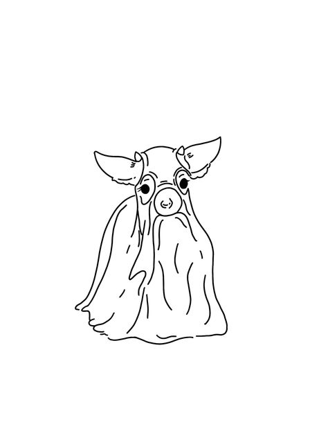 Matching Goat Tattoos, Ghost Horse Tattoo, Goat Flash Tattoo, Cow Doodle Tattoo, Goat Tattoo Stencil, Small Goat Tattoo Simple, Goat Outline Tattoo, Cow Ghost Tattoo, Simple Goat Tattoo