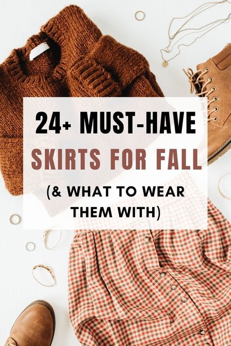 Searching for cute skirt outfits? I’m giving you ALL the places to find cheap (duh) and super cute skirts for Fall. Need some outfit inspo for an upcoming holiday party? Or maybe you are already on the hunt for an NYE outfit. Regardless, this post has ALL the cute skirt outfits for Fall! #skirtoutfits #falloutfits #falloutfits2020 Fall 2023 Skirts, Skirts Fall Winter 2023, Rust Color Skirt Outfit, Women’s Skirt Outfits, Fall Skirts 2023, Fall 2023 Skirt Outfit, Trending Skirt Outfits, Fall Skirt Outfits 2023, Fall Skirt And Sweater Outfits