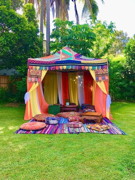 Bohemian Tent, Fairy Tent, Arabian Party, Boho Tent, Hippy Room, Henna Party, Tent Decorations, Women's Circle, Festival Camping