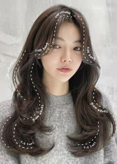 Long Layered Haircuts Rounded, Korean Wolf Cut Long Hair, Dream Haircut, Big Wavy Hair, Haircut Summer, Pretty Hair Cuts, Long Hair With Layers, Haircuts For Long Hair With Layers, Butterfly Cut