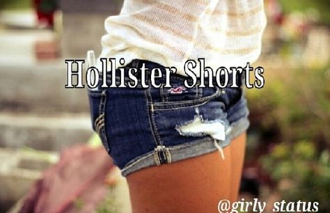 Hollister shorts Hollister Clothes, Tokyo Street Fashion, Abercrombie Jeans, Hollister Shorts, Shorts Style, Grunge Style, Short En Jean, Cute Shorts, Shorts Jeans