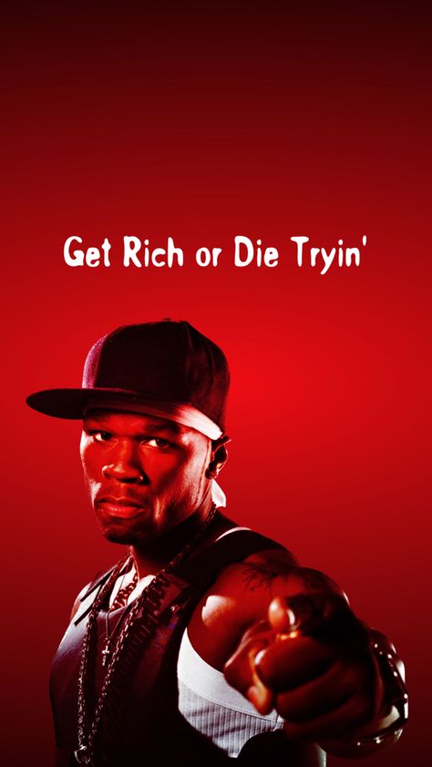 Get Rich Or Die Trying 50 Cent, Get Rich Or Die Trying Wallpaper, 50cent Wallpaper, 50 Cent Wallpaper, 50 Cent Quotes, 50 Cent And Eminem, Gangsta Rapper, Rapper 50 Cent, Tattoo Girl Wallpaper