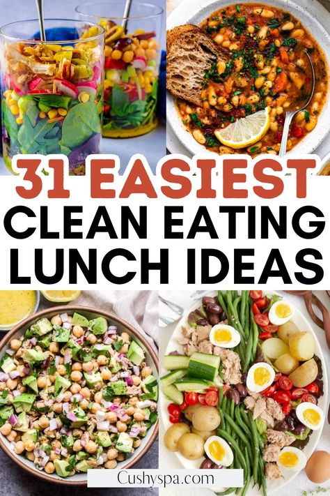 Clean Eating Lunch Recipes, Clean Lunch Recipes, Clean Eating Lunch Ideas, Clean Lunch, Salmon Meal Prep, Clean Eating Detox, Clean Lunches, Healthy Lunches For Work, Clean Eating Lunch