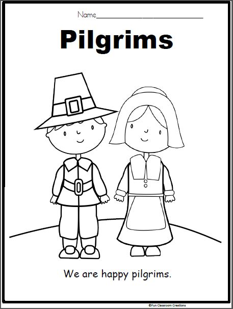 Pilgrim Coloring Page for Kindergarten Pilgrims Preschool, Pilgrim Activities, Thanksgiving Math Kindergarten, Pilgrim Crafts, Palette Playground, Kindergarten Drawing, Pilgrims And Indians, Thanksgiving Activities Preschool, Thanksgiving Kindergarten