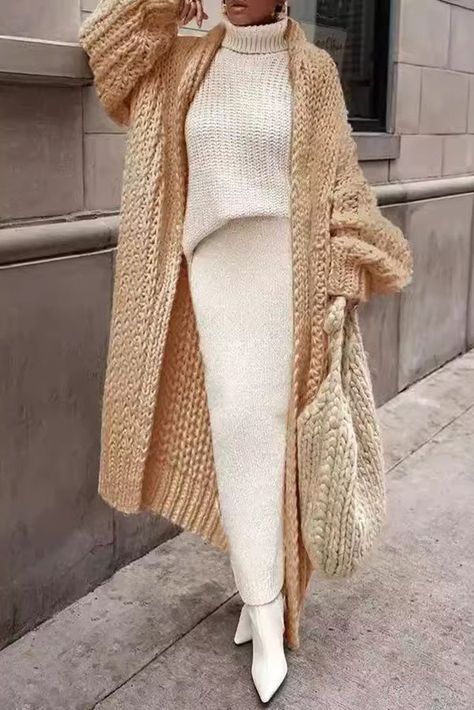 Sweater cardigan outfit