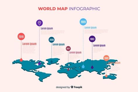 World Map Graphic Design, World Map Infographic, Map Infographics, Free Printable World Map, Web Presentation, Happy Diwali Images Hd, Map Infographic, Professional Infographic, Student Counseling Tools