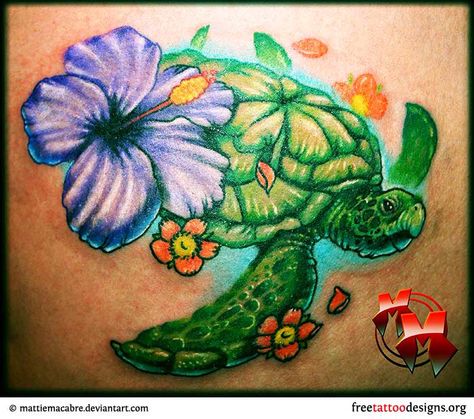 Getting this on my foot. Just different colors Lilypad Tattoo, Tropical Tattoos, Wanderlust Tattoos, Beach Tattoo Ideas, Tatuaje Cover Up, Starfish Tattoo, Turtle Tattoos, Sea Turtle Tattoo, Tattoo Foot