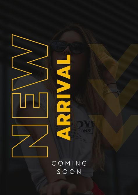 Coming Soon Poster For Clothing Brand, Stay Tuned Poster Design, New Stock Alert Poster, Stay Tune Poster, Clothing Brand Social Media, New Arrivals Poster, Coming Soon Logo, School Ads, New Arrivals Coming Soon