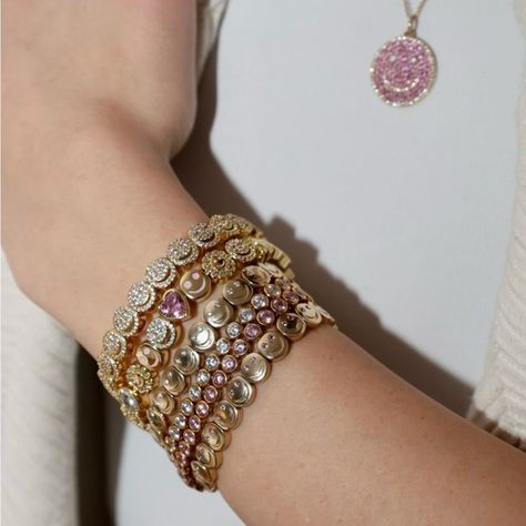 Lisa Gozlan bracelet Liza Gozlan Bracelets, Lisa Gozlan Bracelets, Lisa Gozlan, Arm Stack, Bracelets Stack, Jewelry Lookbook, Wedding Jewellery, Dream Jewelry, Bracelet Stack