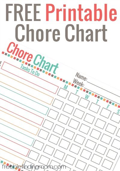 Free Printable Chore Chart for Kids - Customize this free printable chore chart to record your kids' daily duties. Motivate your kids to help out around the house by offering rewards like a gold star, a sweet treat, or an outing to the park. Chore Charts For Kids, Chore Ideas, Student Library, Free Printable Chore Charts, Kids Chores, Chore Chart For Kids, Behavior Chart, House Chores, Chore Charts