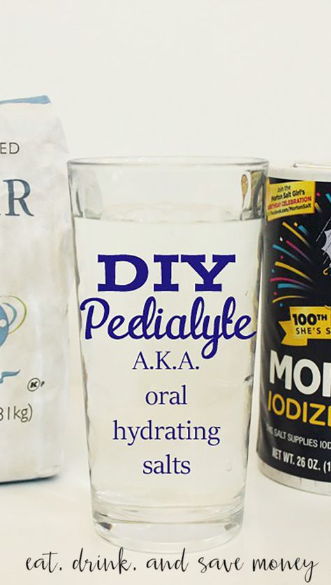 DIY Pedialyte Recipe (Oral Rehydration Salts) Diy Pedialyte, Pedialyte Recipe, Homemade Pedialyte, Rehydration Drink, Keep Hydrated, Saving Money Diy, Immune System Boosters, Healthy Living Recipes, Hydrating Drinks