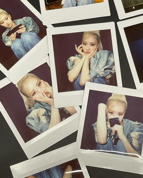 Rosé Polaroid, Rosé Ig Update, Rosé Instagram Update, Rosie Posie, Rosé Instagram, Park Rosé, Polaroid Photos, Rose Park, Rose Icon