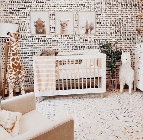 Animal Nursery Alpaca Nursery, Safari Theme Nursery, Baby Nursery Inspiration, Baby Sleep Problems, Jungle Nursery, King Of The Jungle, Theme Nursery, Baby Boy Room, Nursery Theme