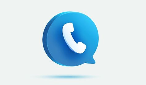 Vector phone icon communication sign and... | Premium Vector #Freepik #vector #call #phone-number #telephone #hotline-icon Message Bubble, Number Icons, 3d Vector Illustration, About Phone, 3d Vector, Logo Psd, 3d Icons, Phone Icon, Instagram Funny