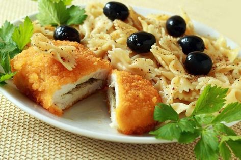 Bowtie Pasta Recipe, Chicken Kiev Recipe, Bow Tie Pasta Recipe, Gluten Free Brands, Chicken Kiev, Delicious Gluten Free Recipes, Bowtie Pasta, Glutenfree Dairyfree, Herb Butter