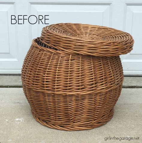 Silo Homes, Basket Upcycle, Painting Baskets, Trays Diy, Thrift Ideas, Basket Makeover, Hanging Jars, Apple Basket, Repurposing Ideas