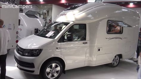 De wereld van Wingamm Campers. Wanneer technologie en design voldoen aan de vreugde van reizen. Wingamm's 40 jaar geschiedenis Vw California T6, Mini Motorhome, Small Motorhomes, Ducato Camper, Mini Caravan, Minivan Camper Conversion, Small Camper Trailers, Small Camper, Vw California