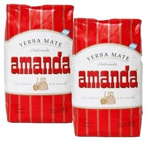 Amanda Yerba Mate 1 Kilo 2-pack -- Find out more about the great product at the image link. (This is an affiliate link and I receive a commission for the sales) Mate Tee, Tea Sampler, Drinking Straw, Yerba Mate, Gourmet Food, 2 Pack, Tea