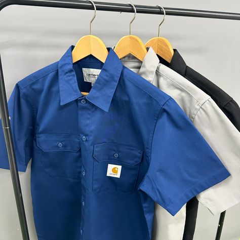 The popular Carhartt master shirt is now available in a short sleeve. We have 3 colours in store and online now #carharttwip Amazing Closets, Creative T Shirt Design, Outfit Street, In Store, Tshirt Designs, T Shirt, On Instagram, Quick Saves, Clothes