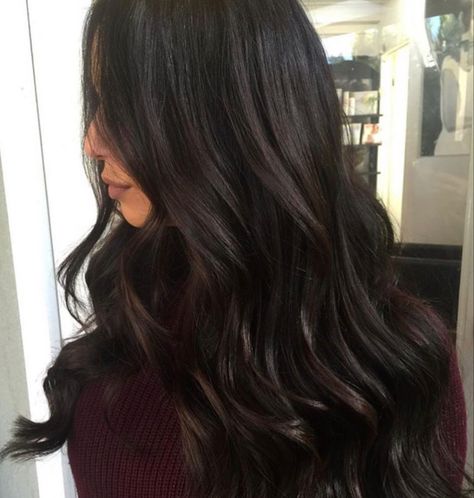 Glossy Espresso Hair, Dark Brown Glossy Hair, Dark Glossy Hair, Glossy Dark Brown Hair, Brown Hair Gloss, Level 4 Hair Color, Darkest Brown Hair Color, Glossy Brown Hair, Espresso Brown Hair